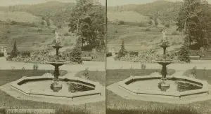 View of Washington Park Fountain