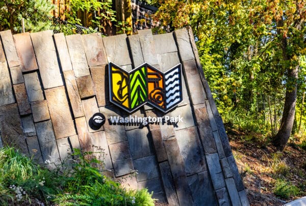 washington park portland oregon logo